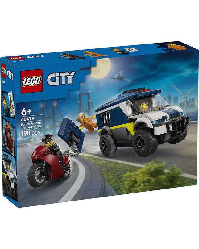Lego City Bouwspel 60479 with colorful building blocks and miniature city vehicles, plastic construction toy for kids
