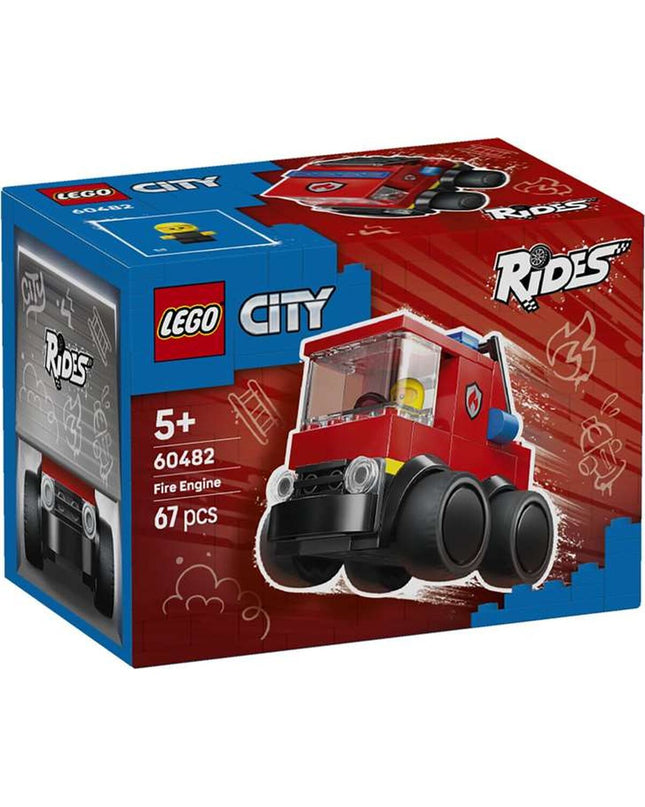 Lego Bouwspel 60482 toy set featuring colorful building bricks and assembled structures for imaginative play.