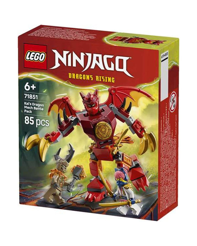 Lego Bouwspel 71851 toy set featuring colorful interlocking bricks and assembled structures, ideal for creative building fun.