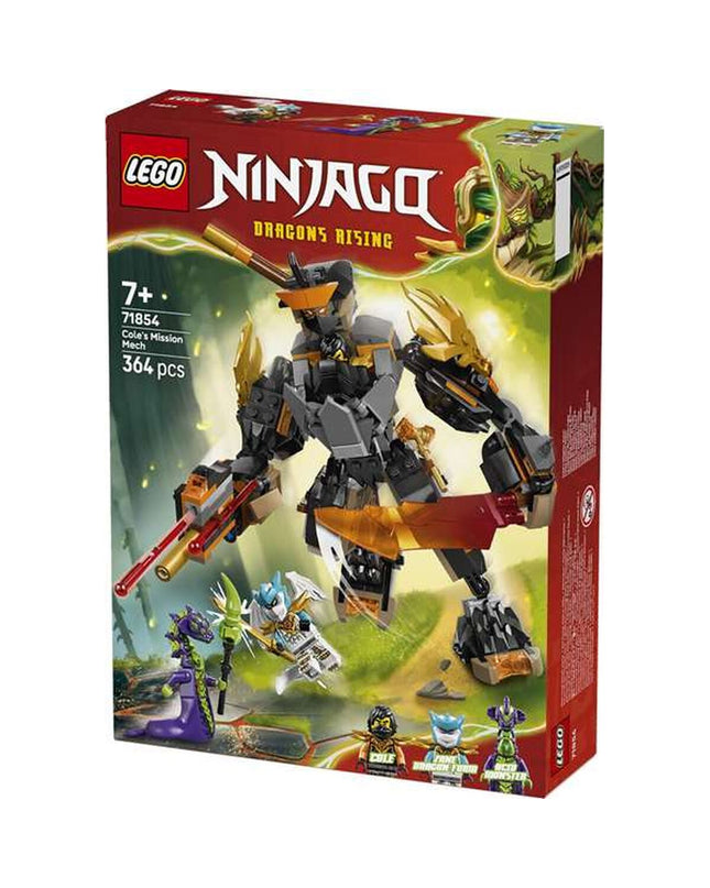 Lego Ninjago 71854 building toy set with ninja characters and colorful bricks for creative play and construction fun.