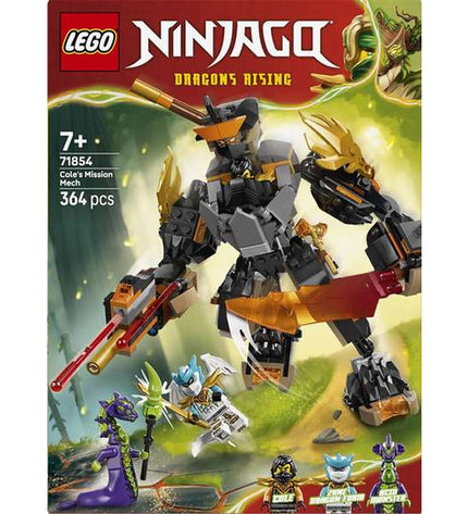 Lego Ninjago 71854 building toy set with ninja minifigures and detailed accessories for creative play.