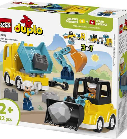 Lego Duplo Bouwspel 10475 featuring colorful building blocks and playful figures for kids' creative construction play.