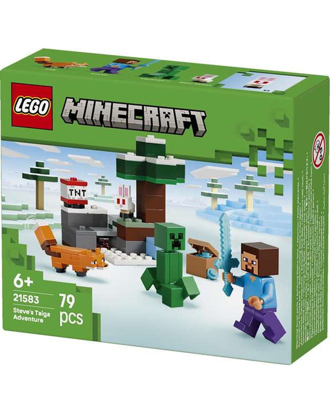 Lego Bouwspel 21583 toy set featuring colorful building blocks and figures for creative play.