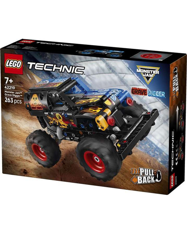Lego 42219 building toy set featuring colorful Lego bricks and assembled construction elements for creative play.