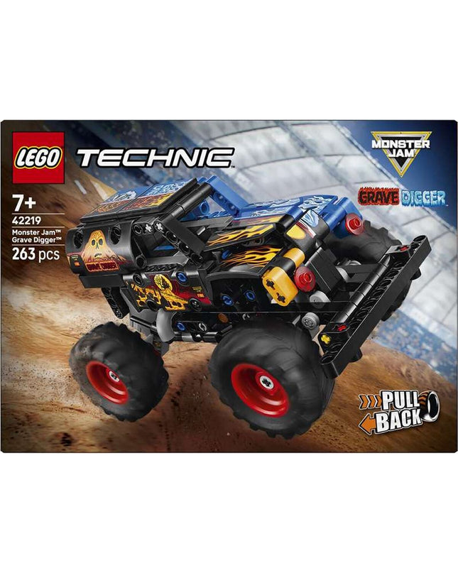 Lego Bouwspel 42219 speelgoed en games, colorful building blocks and Lego logo on the packaging.