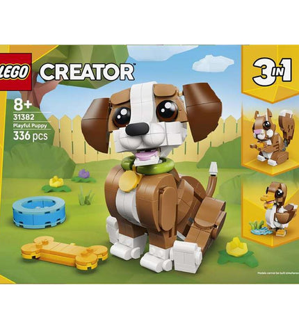 Lego Creator Bouwspel 31382, colorful building toy set with various Lego bricks for creative construction.