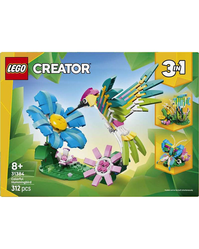 Lego Bouwspel 31384 toy set featuring colorful building blocks and miniature figures for creative play.