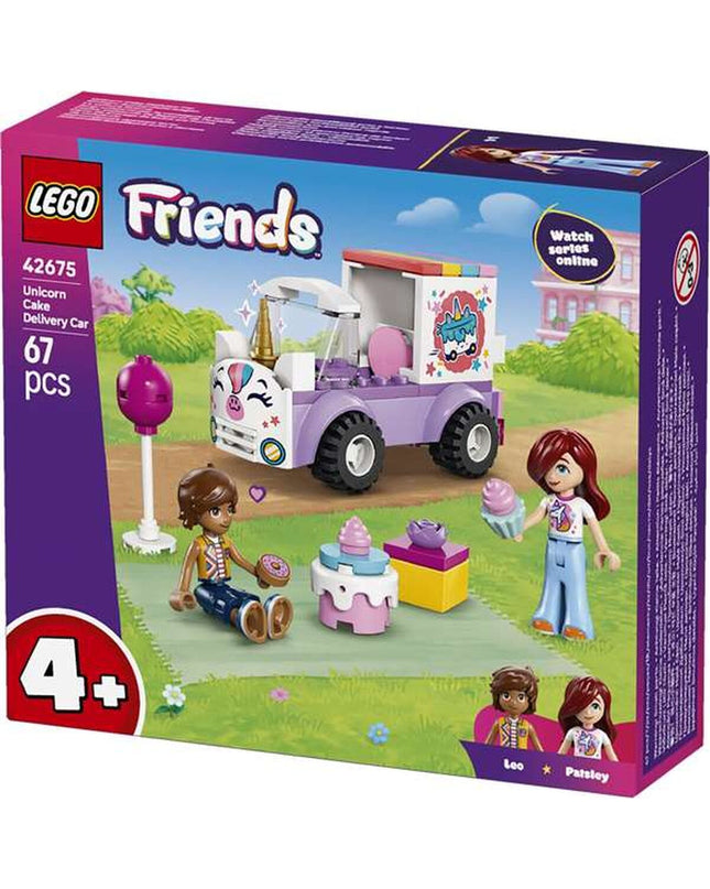 Lego Friends Bouwspel 42675 toy set with colorful building bricks and mini-figures for creative play.