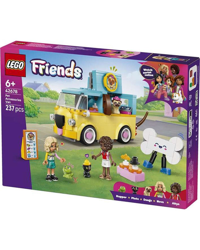 Lego Friends Bouwspel 42678 speelgoed met kleurrijke blokken en mini-figuren voor creatieve bouwactiviteiten