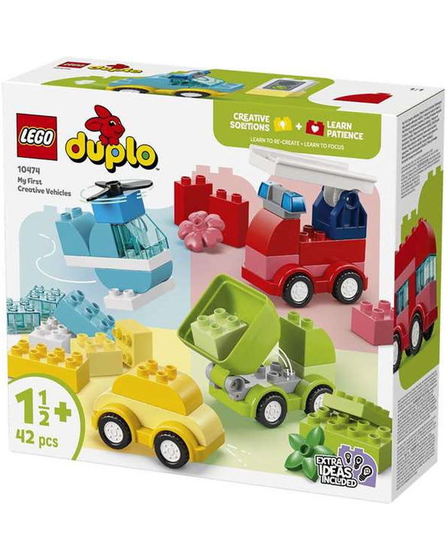 Lego Duplo 10474 building toy set with colorful bricks and figures for young children, designed for creative play and learning.