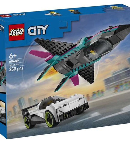 Lego City Bouwspel 60489, colorful building toy set with Lego bricks and city-themed accessories for creative play.