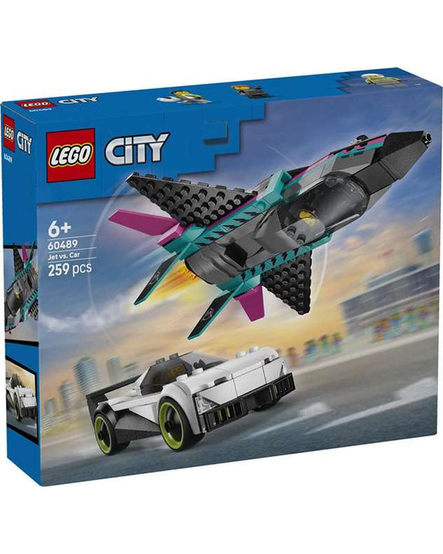 Lego City Bouwspel 60489, colorful building toy set with Lego bricks and city-themed accessories for creative play.