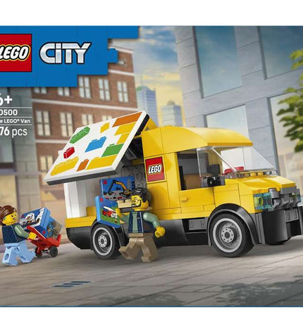 Lego City Bouwspel speelgoed en games, featuring colorful Lego bricks and figures for creative building and play.