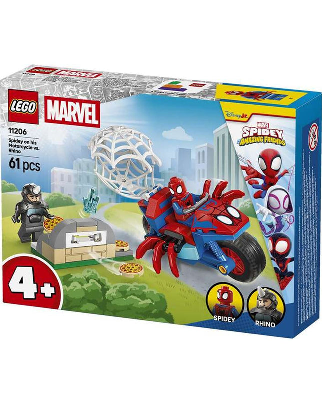 Lego Bouwspel 11206 toy set with colorful building blocks and assembled structures for imaginative play.