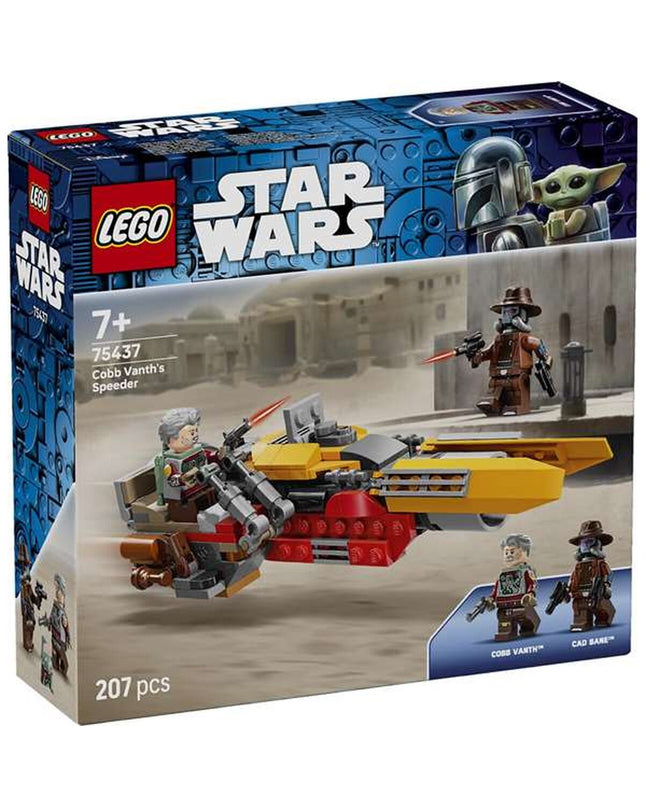 Lego Star Wars 75437 building toy set with detailed spaceship and minifigures, suitable for play and collection.