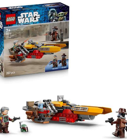 Lego Star Wars 75437 building toy set with starship and minifigures, featuring detailed space-themed design for kids and collectors.