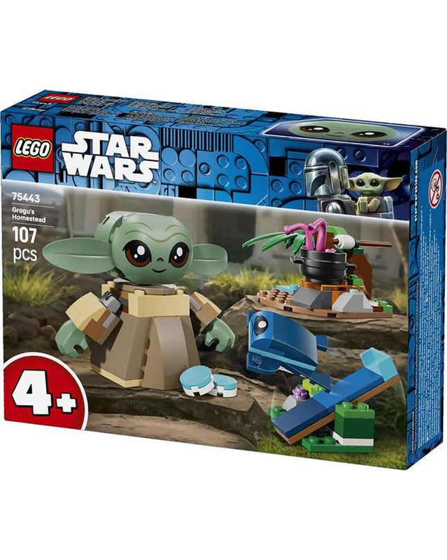 Lego Star Wars 75443 building toy set featuring detailed spacecraft and minifigures from the popular Lego Star Wars series.