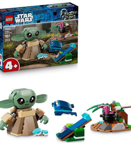 Lego Star Wars 75443 building toy set featuring detailed spaceship and mini-figures from the Lego Star Wars series.