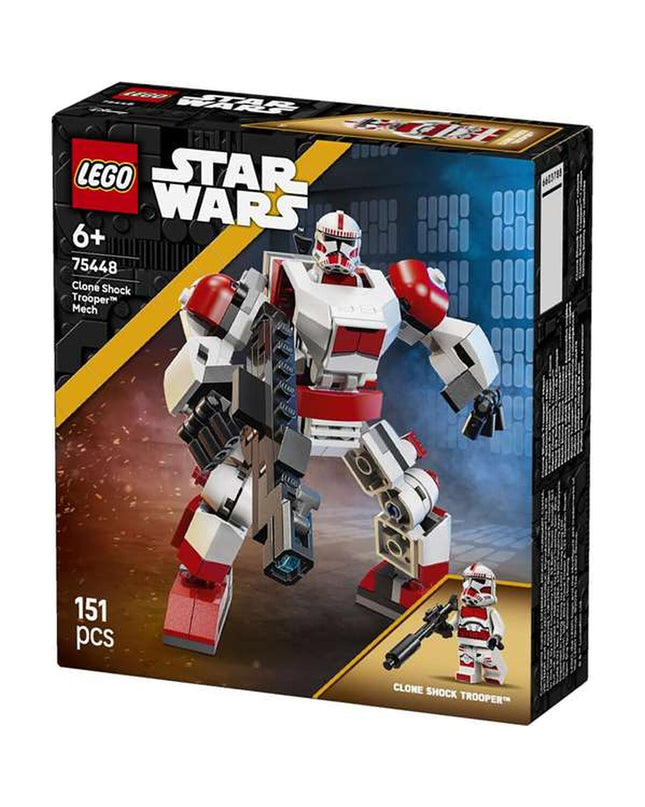 Lego Star Wars 75448 building toy set featuring detailed spaceship and minifigures for creative play and collection.