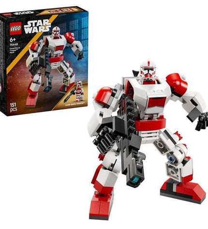Lego Star Wars 75448 building toy set with mini figures and spaceship pieces for imaginative play.