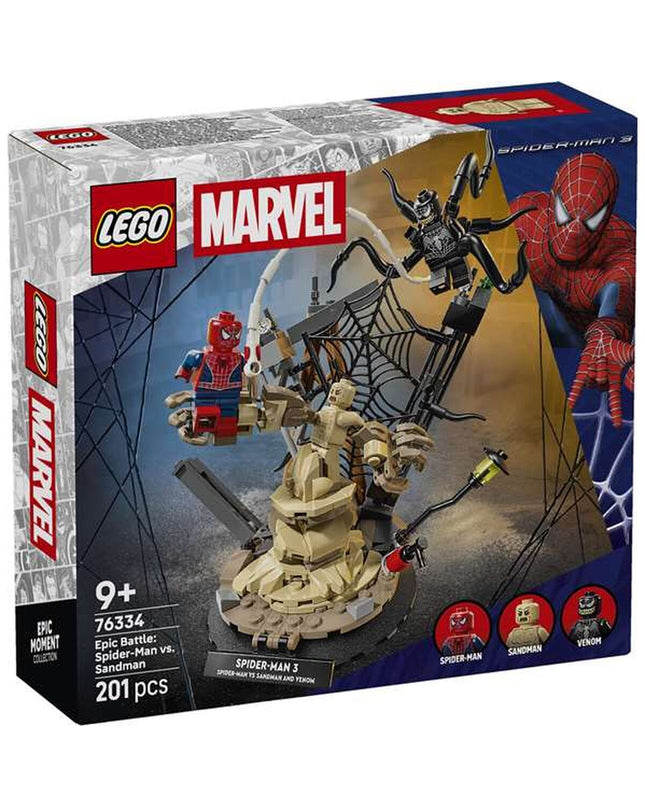 Lego Marvel Bouwspel 76334, colorful building toy set featuring Marvel superhero figures and accessories for imaginative play