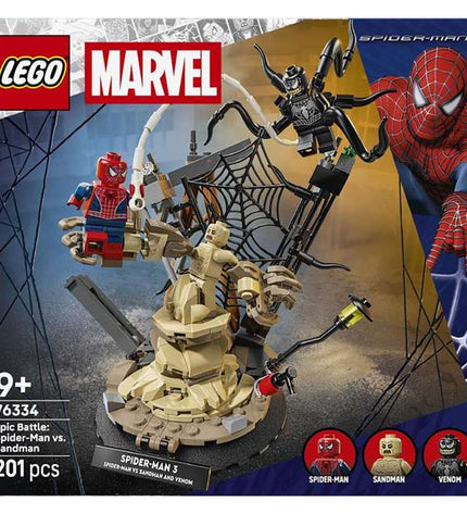 Lego Marvel Bouwspel 76334 speelgoed met Marvel superhelden en bouwstenen voor creatieve speelervaring