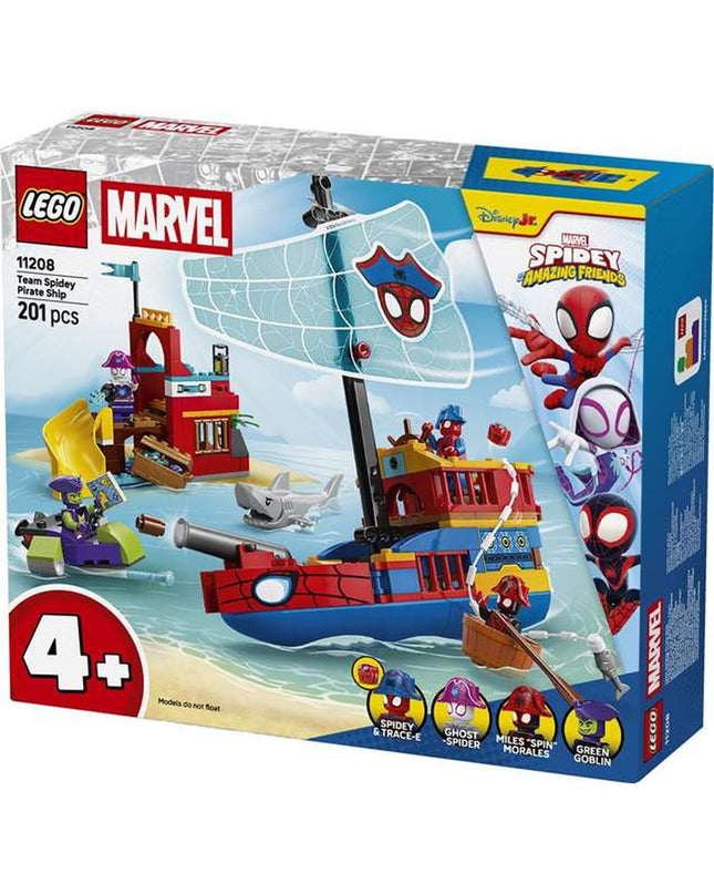 Lego Marvel Bouwspel 11208 speelgoed met Marvel characters and building elements for creative play.