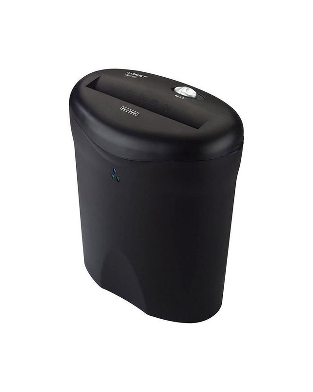 Rexel Papierversnipperaar KF15541, a compact office paper shredder with a transparent bin for office paper disposal.