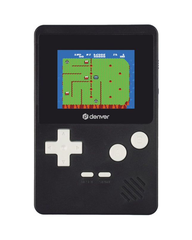 Denver Electronics GMP-290 electronic toy laptop with colorful buttons and screen, designed for children’s play and learning.