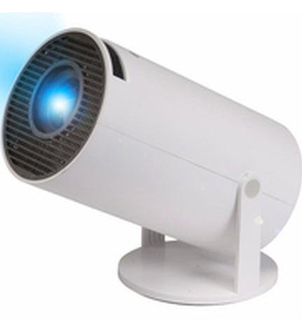 Denver Electronics PR-2500 projector displaying a 1920x1080 high-definition screen for home theater and video entertainment.