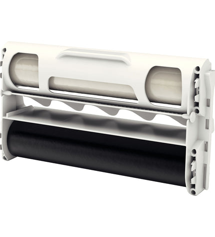Xyron transparent laminator machine for office use, compact electronic device for document lamination in office settings