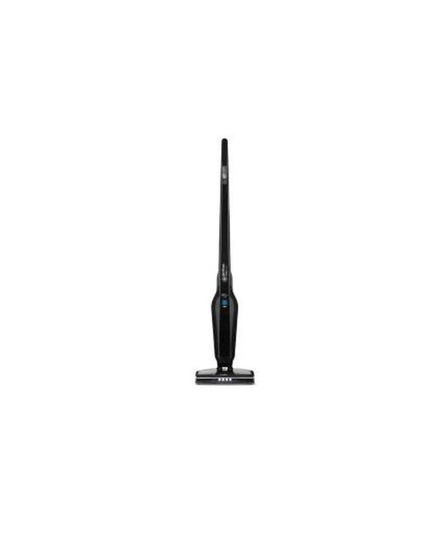 Nilfisk EASY steel stofzuiger for home cleaning, vacuuming floors and surfaces, with a sleek design and ergonomic handle.