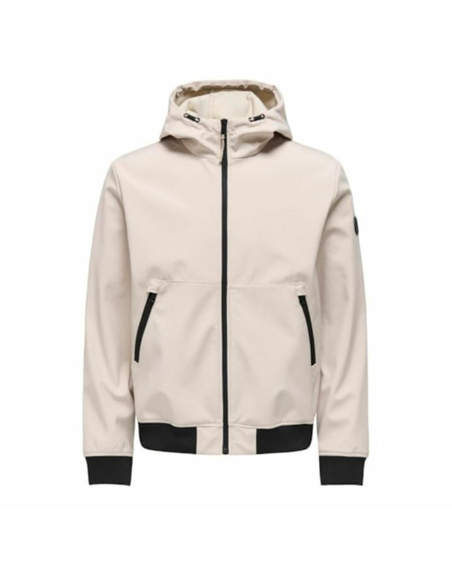 Men's sporty outdoor jacket by Only & Sons, Onsbowie, featuring a lightweight, breathable design for activewear and outdoor activities.