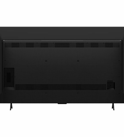 TCL 75P7K 75-inch 4K Ultra HD HDR QLED smart TV displaying vibrant home screen with colorful visuals.