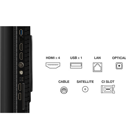 TCL 55P89K 55-inch 4K Ultra HD HDR QLED smart TV with slim bezel and vibrant display in a modern living room setting