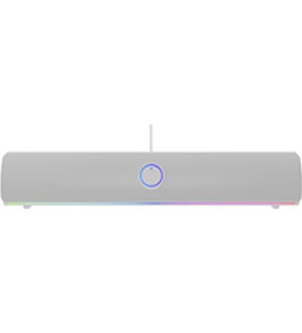 Genesis NCS-2305 Wit soundbar for electronics, featuring sleek design and high-quality audio output in a modern home entertainment setup.