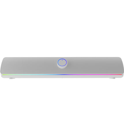 Genesis NCS-2305 Wit soundbar for audio and hi-fi, sleek white electronic speaker with modern design.
