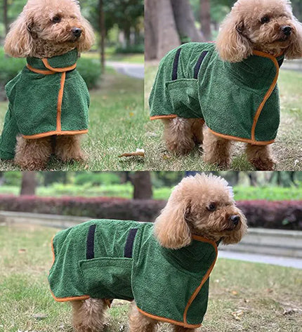 Pet Bathrobe Fast Drying Towel