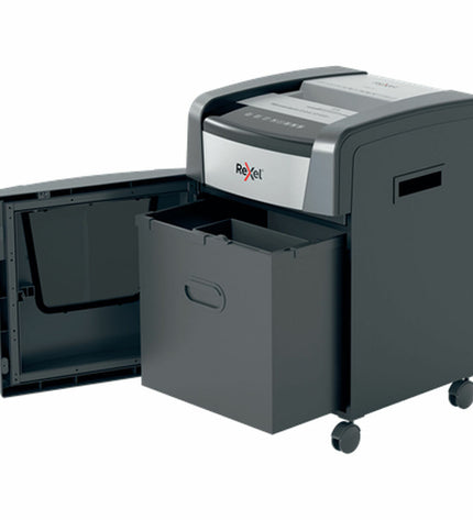 Rexel Momentum Extra XP418+ paper shredder with 45L bin, office electronics and office supplies for secure document disposal