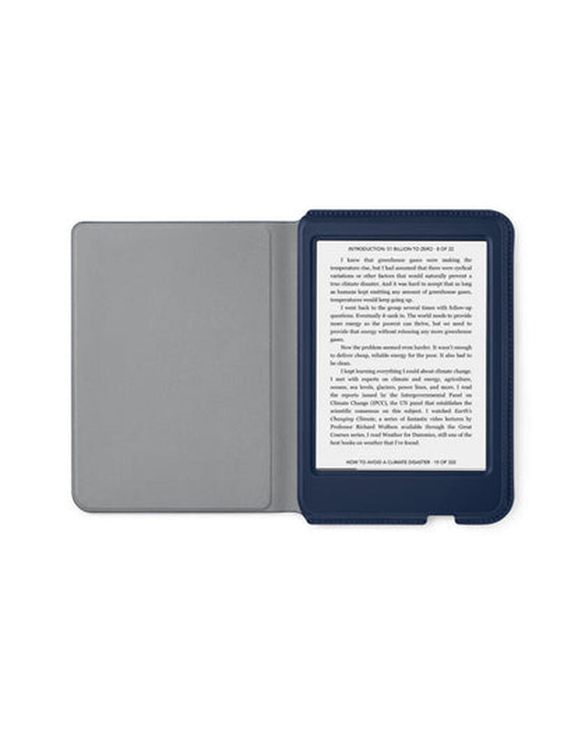 Rakuten Clara 2E Basic SleepCover eBook reader case in black, designed for the Rakuten Clara 2E electronic reader.