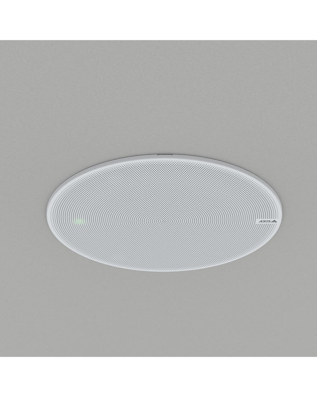 Black Axis 02323-001 Wit speaker showing front grille and control panel, part of electronic audio and hi-fi equipment.