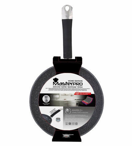 Masterpro Pan Masterpro BGMP-3281-BK 24cm hard-anodized aluminum cookware for kitchen and home use