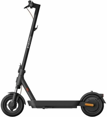 Black Xiaomi BHR9610ES electric scooter, urban mobility device with sporty outdoor design, featuring handlebars and deck.