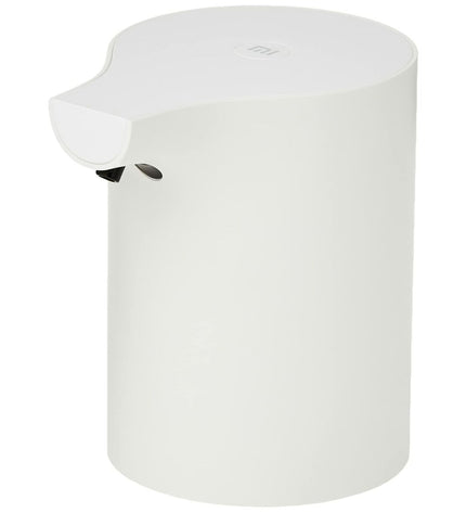 Xiaomi BHR4558GL white plastic soap dispenser for bathroom and kitchen use, made of durable polyurethane plastic.