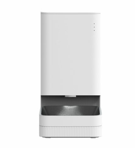 Xiaomi automatic feeder for small pets with clear food compartment and digital controls, designed for convenient pet feeding.