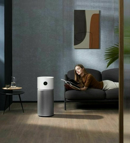 Portable Xiaomi Elite air purifier and air conditioner for home and kitchen, compact design with digital display and air vents.