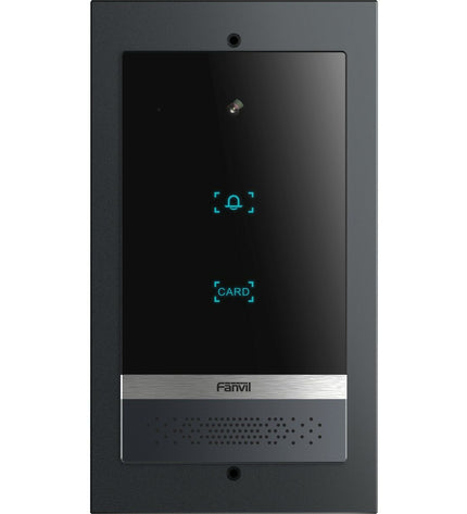 Fanvil I61 doorbell with sleek electronic design, featuring plug-and-play installation and modern visual features.