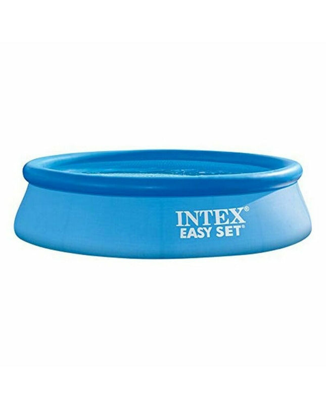 Intex Easy Set inflatable round pool, 3853L capacity, 305cm diameter, 76cm height, suitable for outdoor play and swimming.