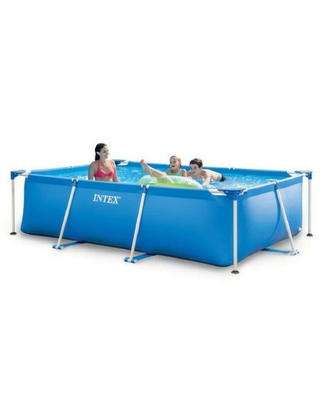 Intex 28272NP removable garden swimming pool, 200x75x300 cm with 3834L capacity, suitable for backyard use and outdoor fun.