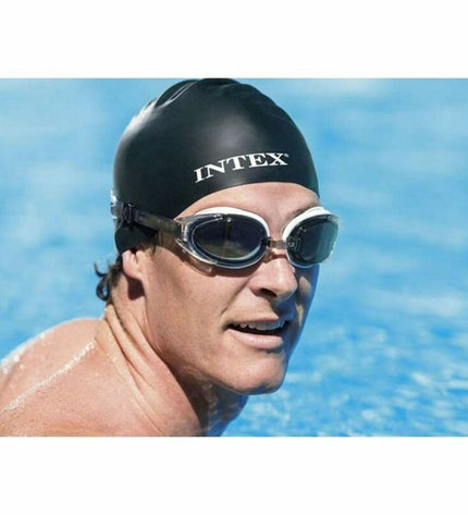 Intex Zwembril SPORT for outdoor watersports, clear plastic lenses and adjustable strap, designed for swimming and aquatic activities
